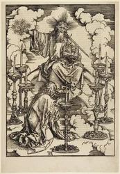 Het visioen van de zeven kandelaars