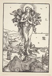 De verheffing van St. Maria Magdalena