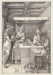 Het hoofd van Johannes de Doper wordt naar Herodias gebracht