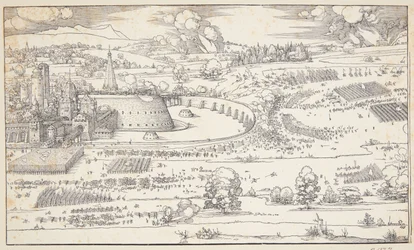 Het beleg van een fort