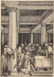 De verloving van Maria, blad 7 uit de reeks "Het leven van Maria"