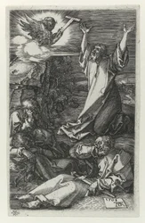 Christus in de tuin van olijfbomen