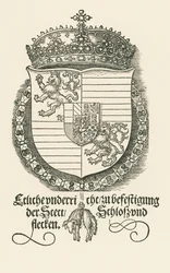 Wapen van Ferdinand I, koning van Bohemen en Hongarije