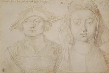 Marx Ulstat; De mooie jonge vrouw van Antwerpen, c.1520-21