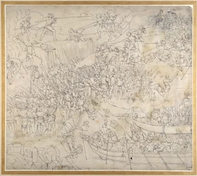 De aanval bij Rorschach aan het Bodenmeer, c.1500