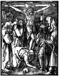 De Kruisiging, uit De Kleine Passie, c.1509-11