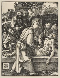 De kruisafneming, uit de Kleine Passie, ca. 1509