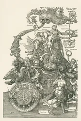 De grote triomfwagen