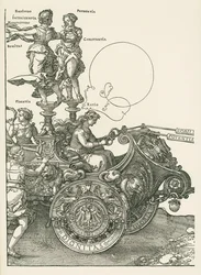 De grote triomfwagen