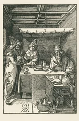 Het hoofd van Johannes de Doper wordt naar Herodes gebracht