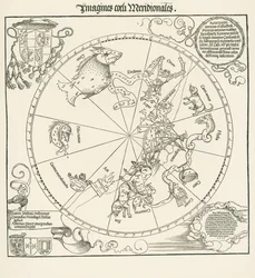Het zuidelijk halfrond van de Celestrale bol