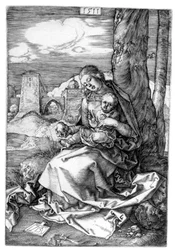 De Maagd en Kind met de Peer, 1511