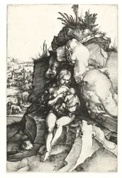 De boetedoening van St. Johannes Chrysostomus, 1496