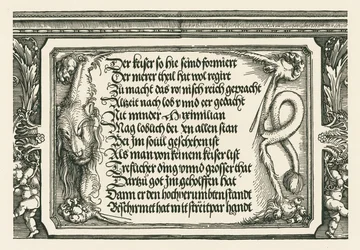 Triomfboog voor keizer Maximiliaan I