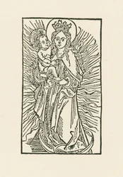 Maria in de zon