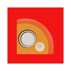 Levendige geometrische cirkels