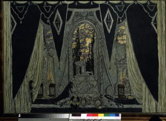 Decor voor de opera 