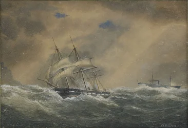 De stoomfregat Svetlana, 1878