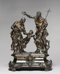 Doop van Christus, ontworpen 1645-46, waarschijnlijk gemaakt 1650-55