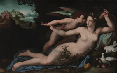 Venus ontwapent Cupido