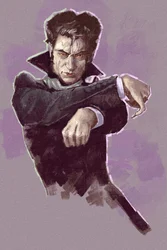 Graaf Dracula (illustratie)