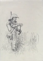 Eerste Keizerrijk: soldaat van het Napoleontische leger, infanteriejager