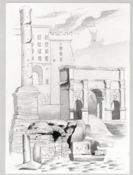 Ruïnes uit de Romeinse tijd in Rome, Forum