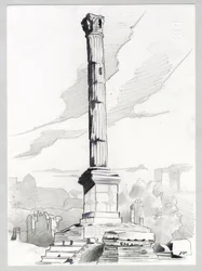 Ruïnes uit de Romeinse tijd in Rome, Forum (foro romano)