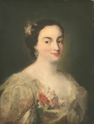 Portret van een Jonge Vrouw