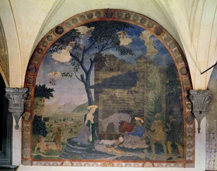 De geboorte van Christus, 1460-62