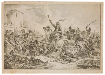 Slag tussen de Georgiërs en de Bergstammen