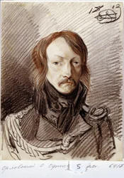 Portret van Alexei Pavlovich Lanskoy (1789-1855)