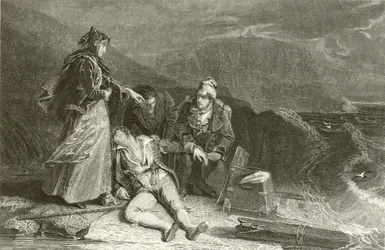 Lumburgh hoofd, van Jarlshof, Schipbreuk van Cleveland