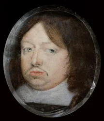 Miniatuur van Karel X, Koning van Zweden, c.1650