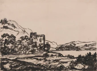 Kasteel in een Landschap
