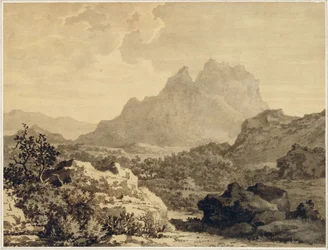 Bergachtig landschap