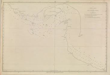 Plannen van havens, Dalrymple, Alexander gepubliceerd in 1791. Een kaart van de Perzische Golf, door luitenant John Cant 1773
