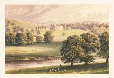 Floors Castle, Roxburghshire, Schotland.