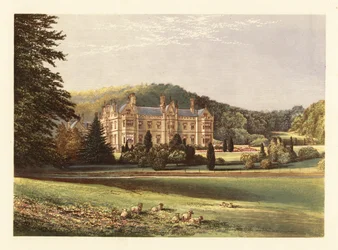 Mamhead, Devon, Engeland.,1880