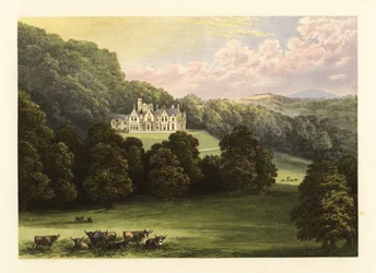 Philiphaugh, Selkirkshire, Schotland.