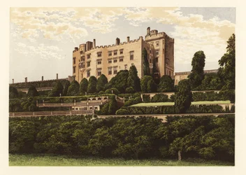 Powis Kasteel, Montgomeryshire, Wales