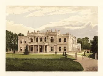 Rolleston Hall, Staffordshire, Engeland