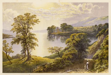 Schotse Loch Scenery: Lochmaben