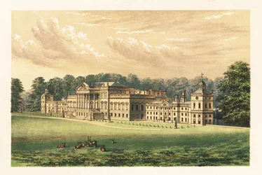 Wentworth Woodhouse, Yorkshire, Engeland.,1880