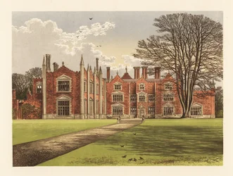 Witchingham Hall, Norfolk, Engeland.