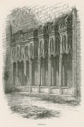 Furness Abbey, Sedilia