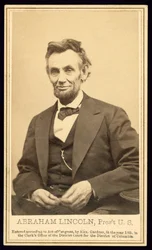 Portret van Lincoln door Alexander Gardner