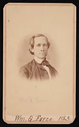 Portret van William Quereau Force