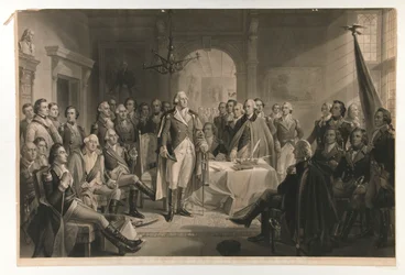 Washington en zijn generaals