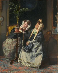 Onder de palmen